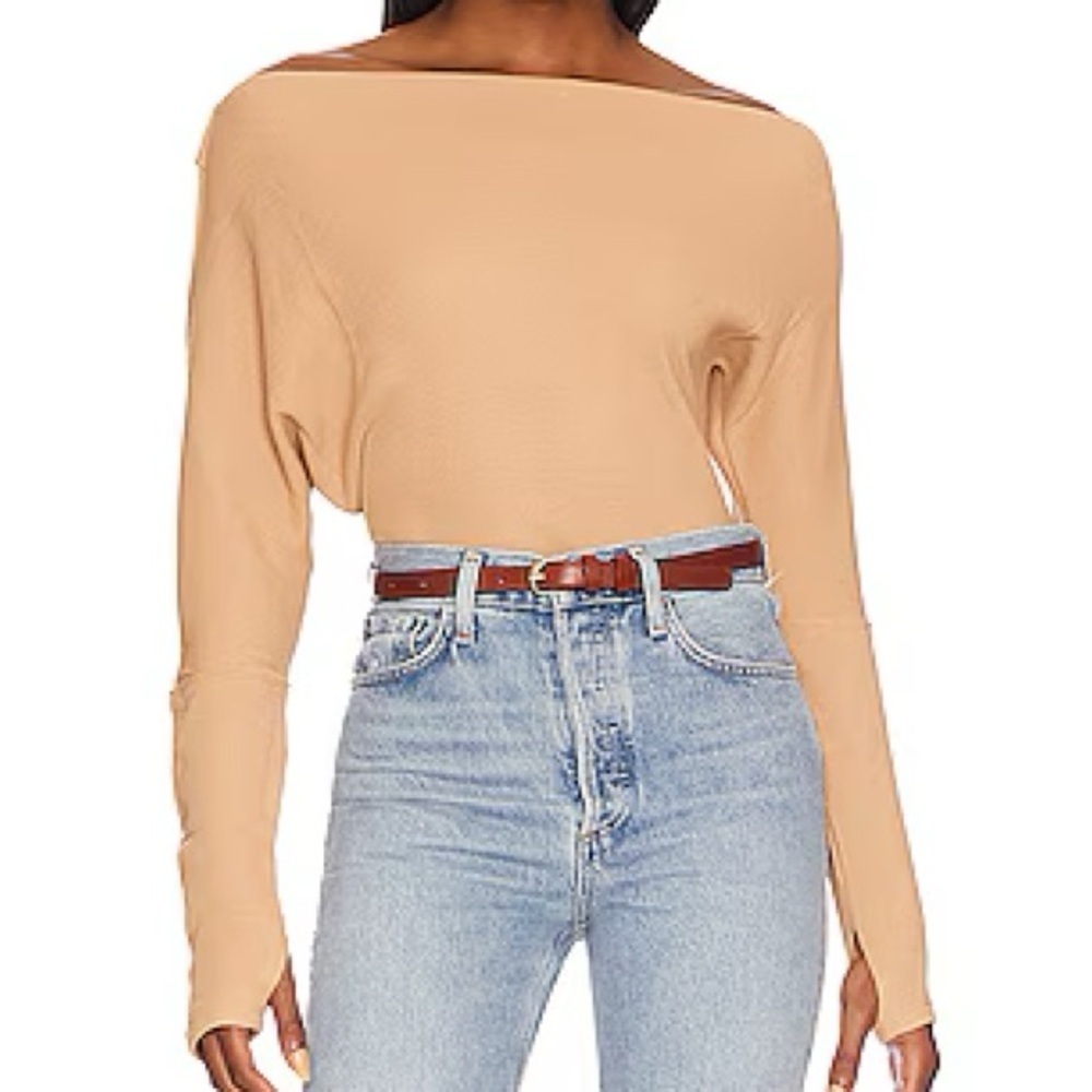 Free People Fuji Thermal Long Sleeve Top